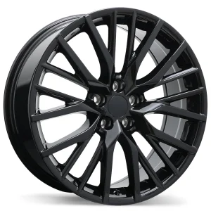 Replika – R224 – Black – 20″x8″ 30mm – All weather Wheels – R224-2080-65BN+30R601